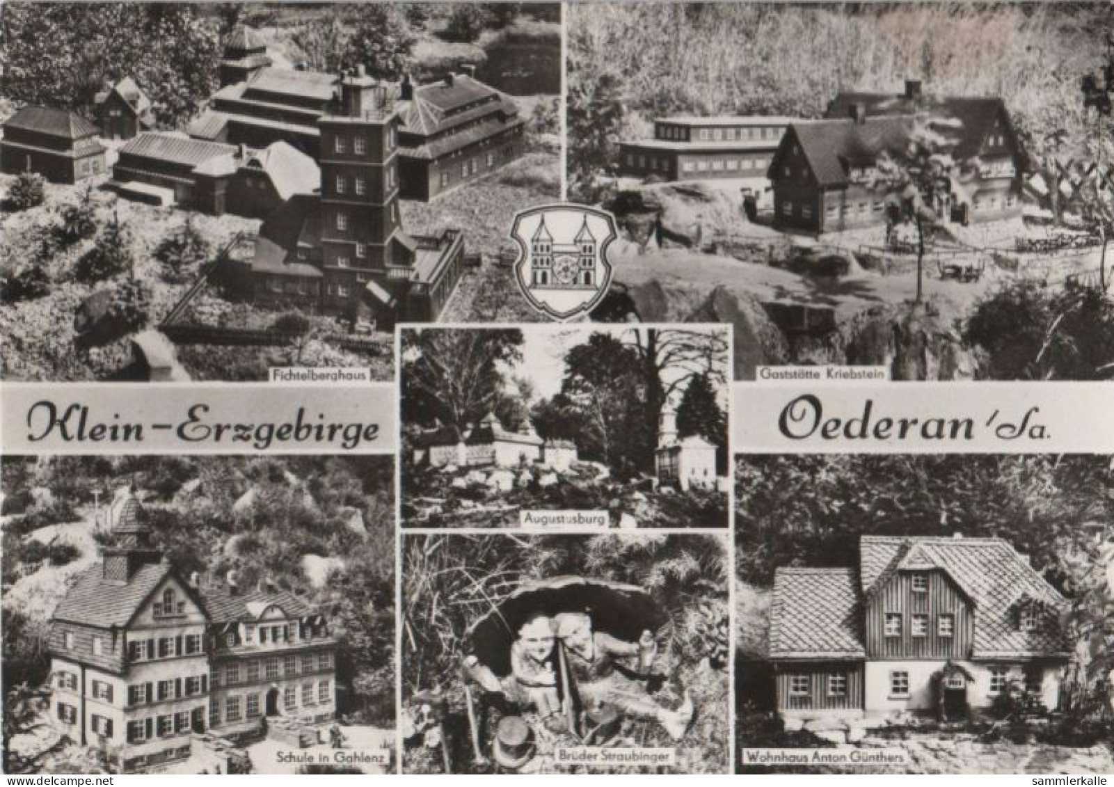 39741 - Oederan - U.a. Fichtelberghaus - 1975 - Oederan