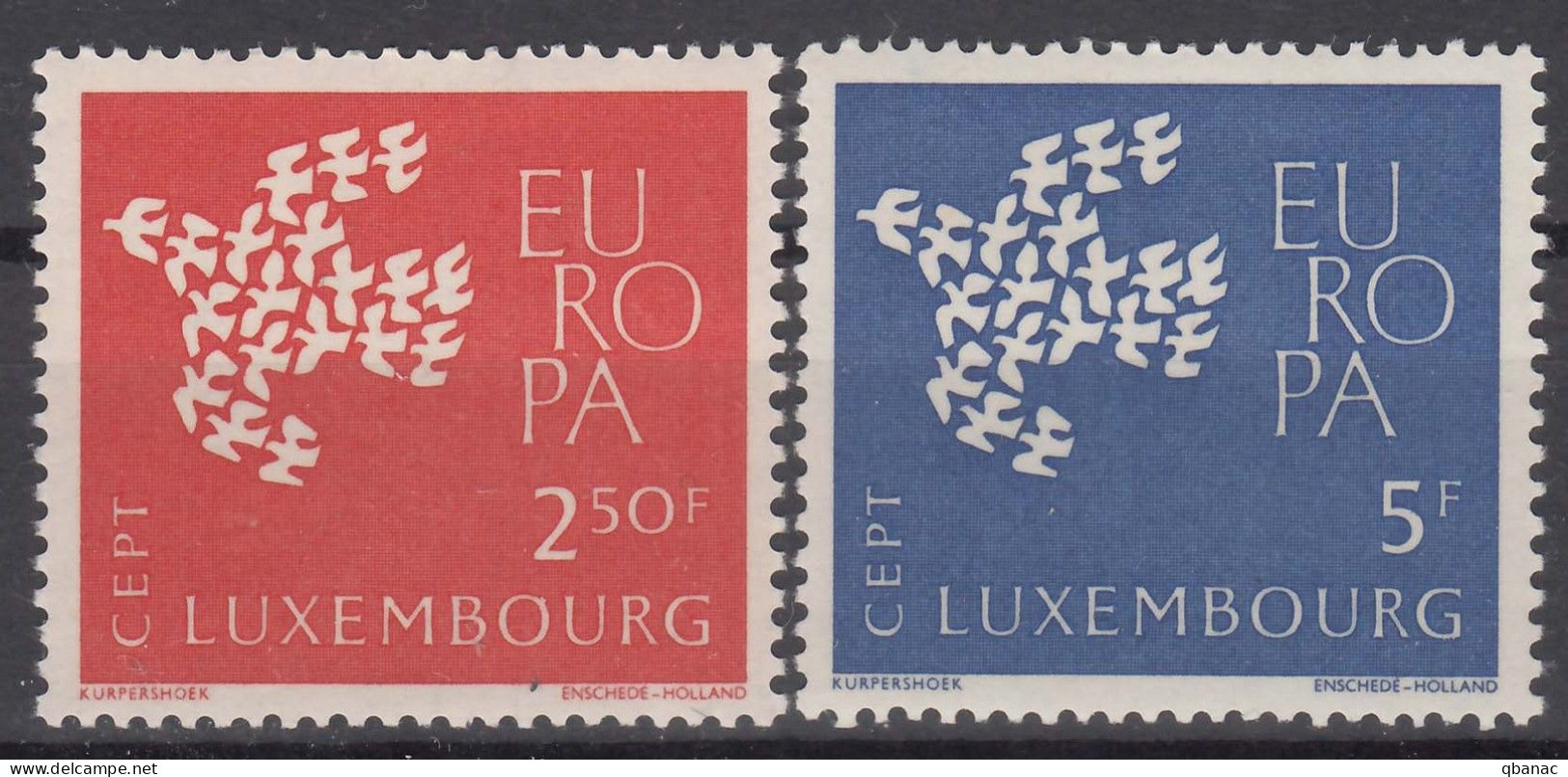 Luxembourg 1961 Europa Mint Never Hinged - Neufs