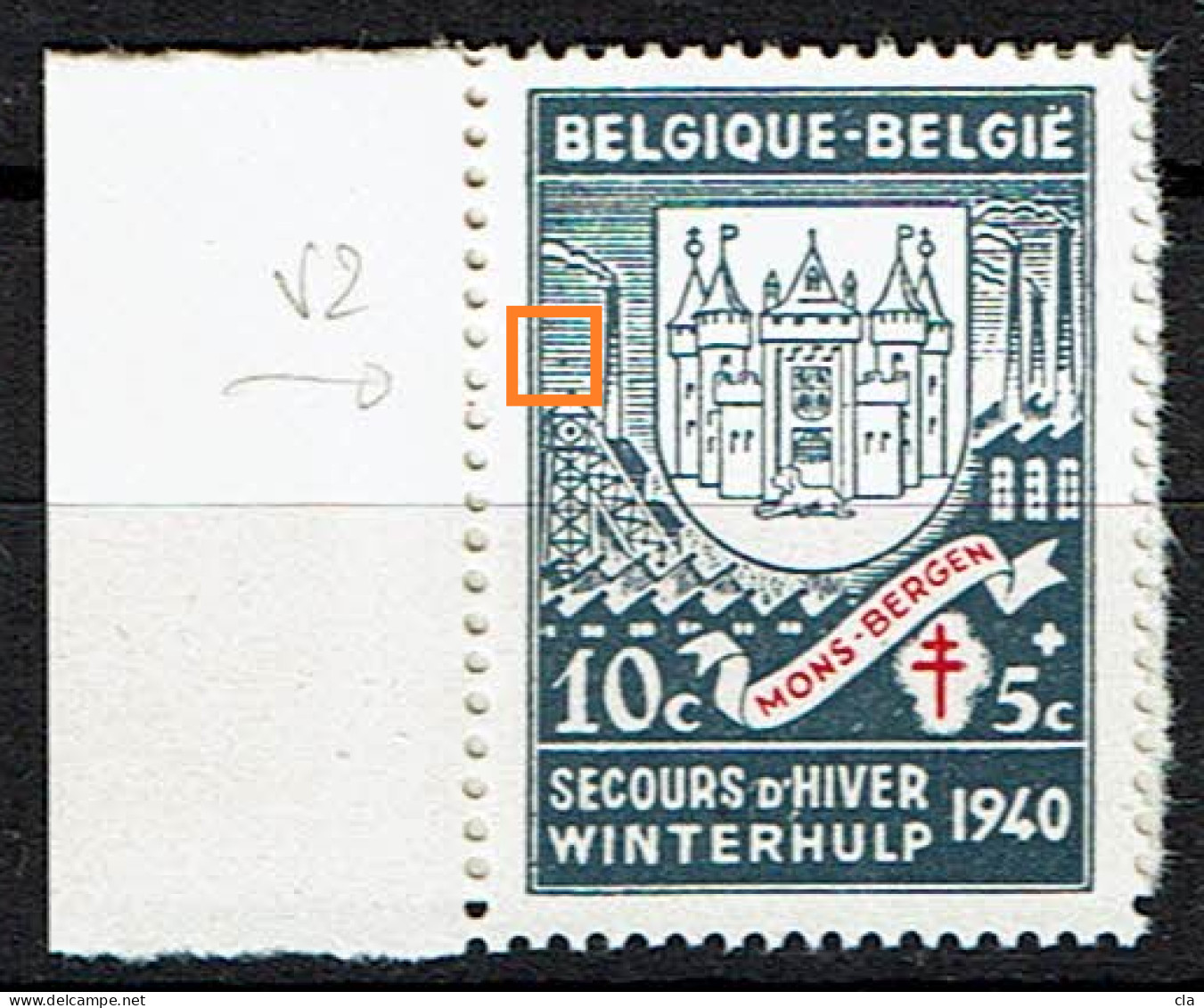 543  **  LV2  Scorie à Gauche - 1931-1960