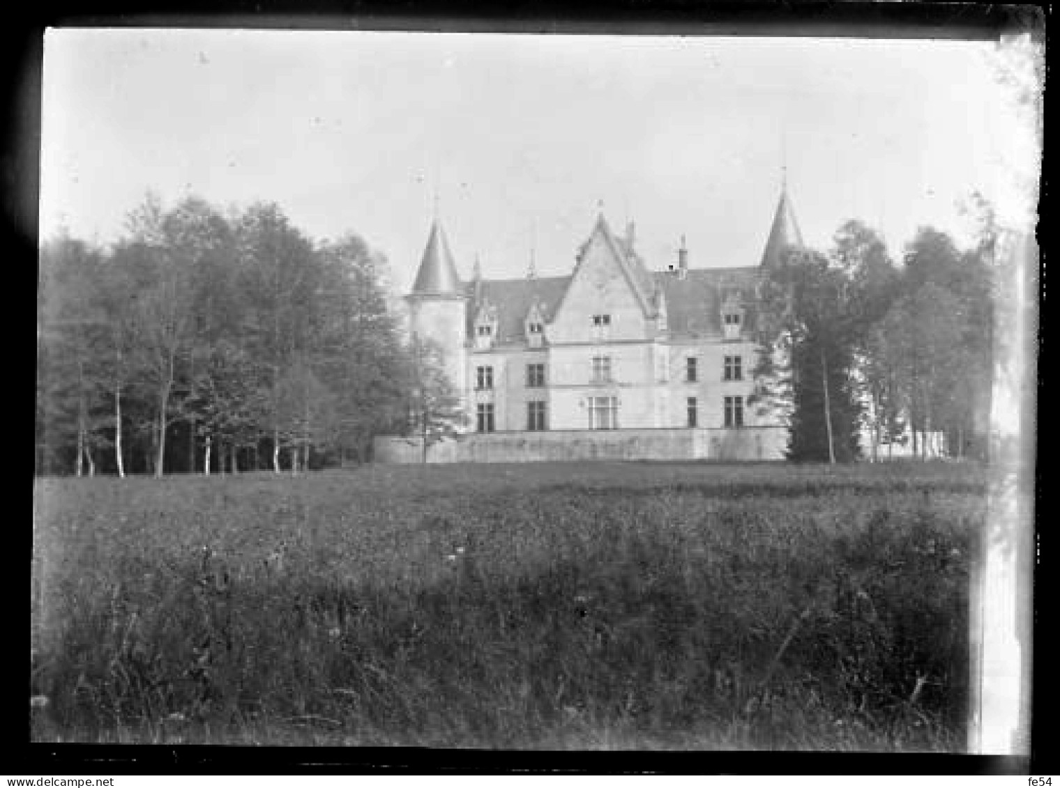 ° 21 ° VIC DE CHASSENAY ° Château De Bourbilly ° 2 Plaques De Verre Négatives  6.5 X 9 ° - Plaques De Verre