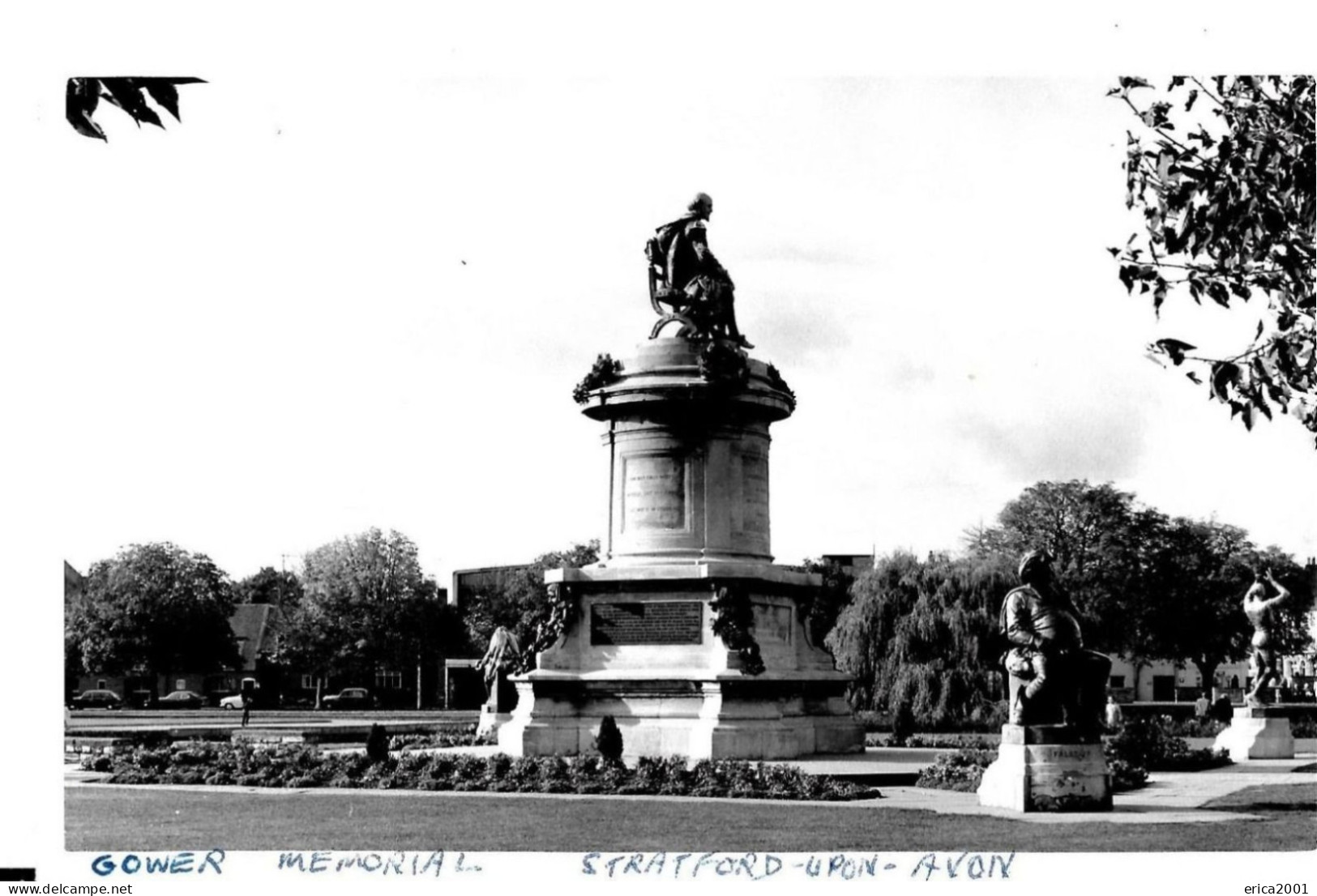 Stratford Upon Avon. Gower Memorial. - Stratford Upon Avon