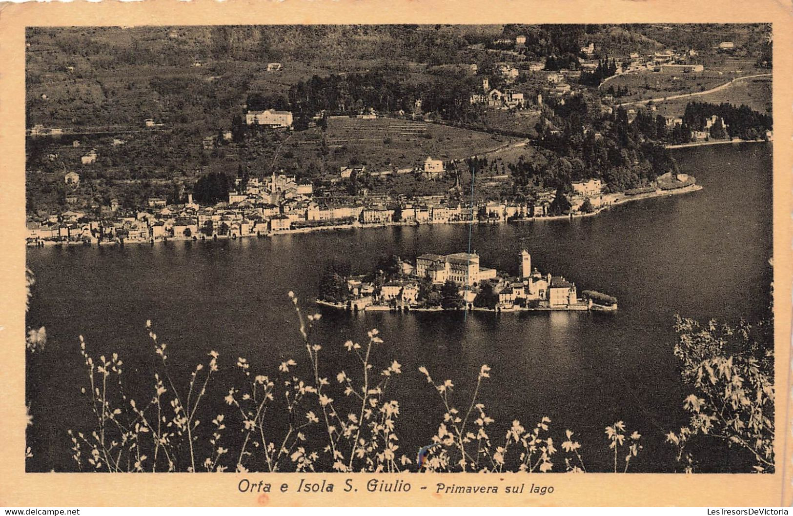 ITALIE - Orta E Isola S.Giulo - Primavera Sul Lago - Carte Postale - Autres & Non Classés