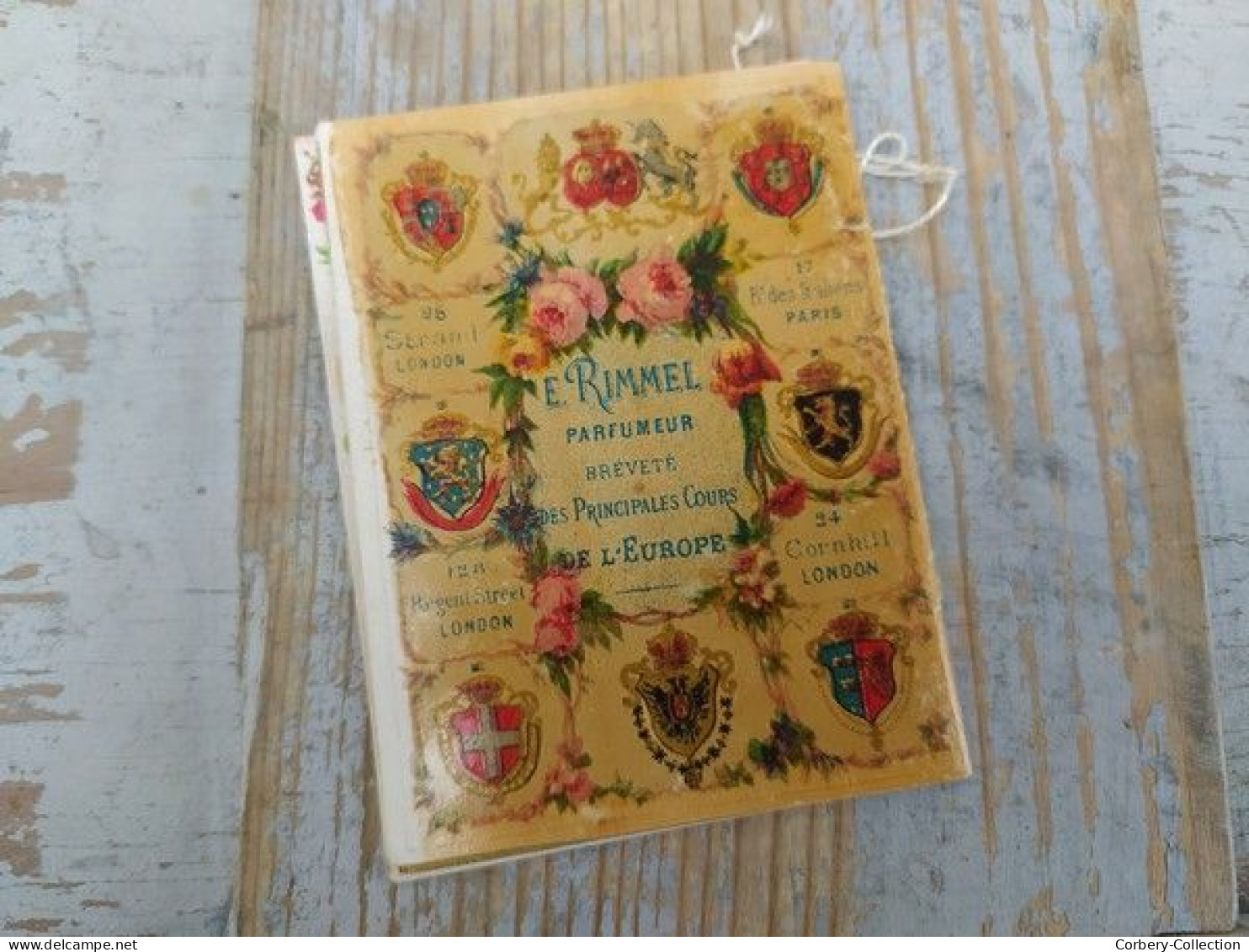 Ancien Almanach Rimmel 1876 Des Fleurs Nationales