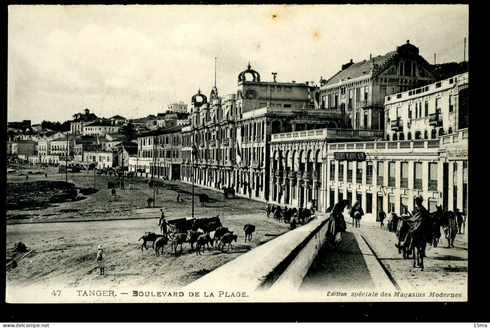 Tanger Boulevard De La Plage Magasins Modernes - Tanger