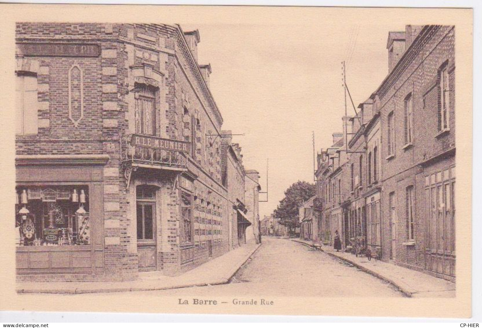 27 - EURE - LA BARRE - GRANDE RUE - COMMERCE  Maison  R. LE MEUNIER - Le Neubourg