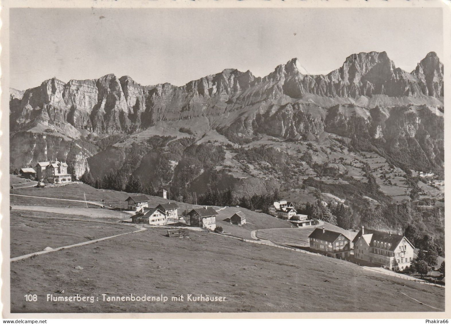 FLUMSERBERG TANNENBODENALP - Flums