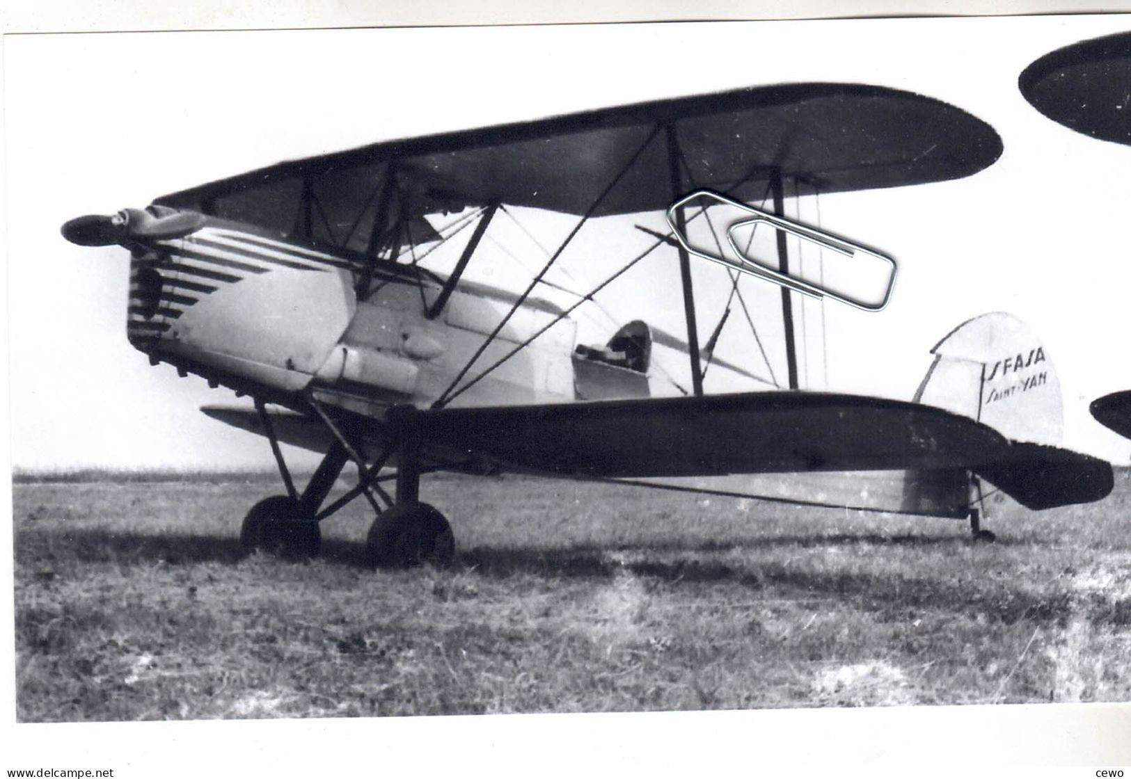 PHOTO  AVION  AVIATION STAMPE SV 4 - Aviación