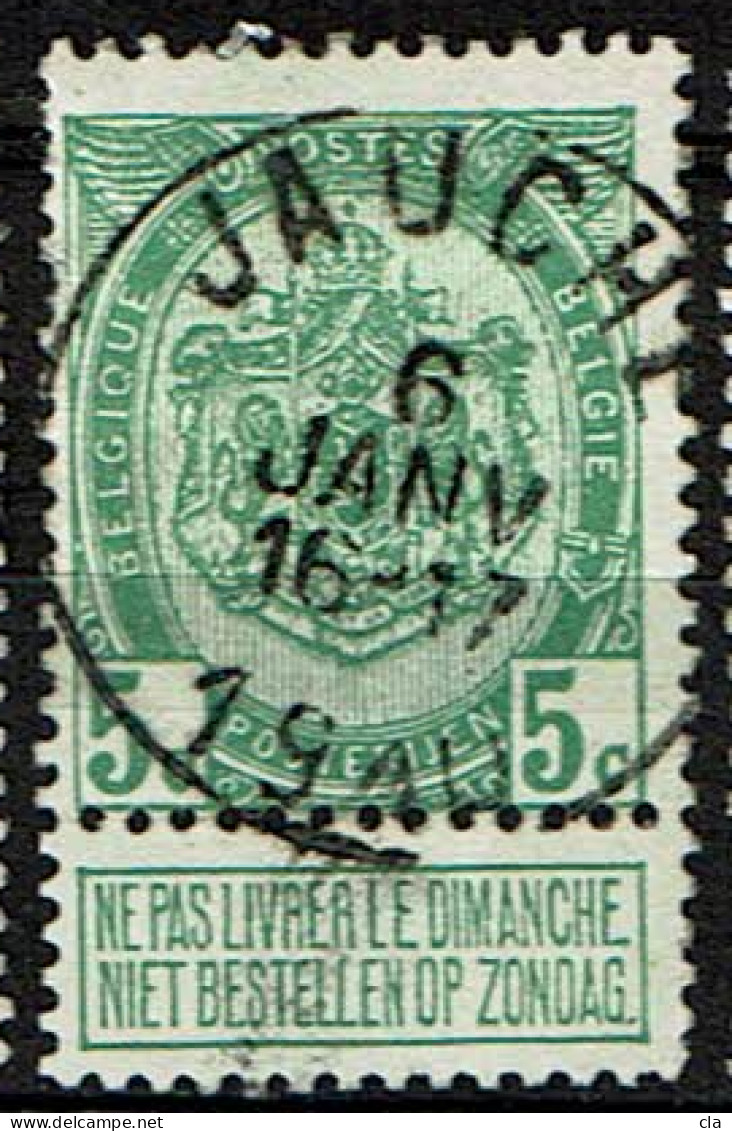 83  Obl  Jauche  + 6 - 1893-1907 Coat Of Arms