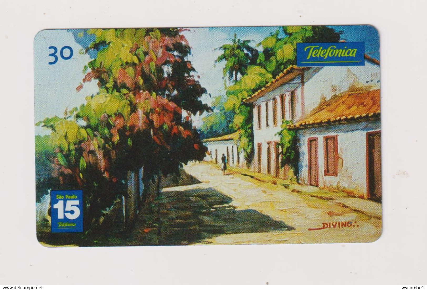 BRASIL - Houses In Paraty Inductive Phonecard - Brazilië