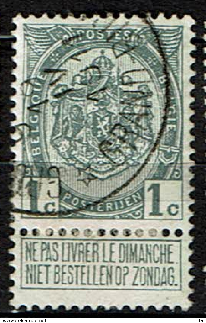 81  Obl  Relais  Grand-Bigard  + 15 - 1893-1907 Coat Of Arms