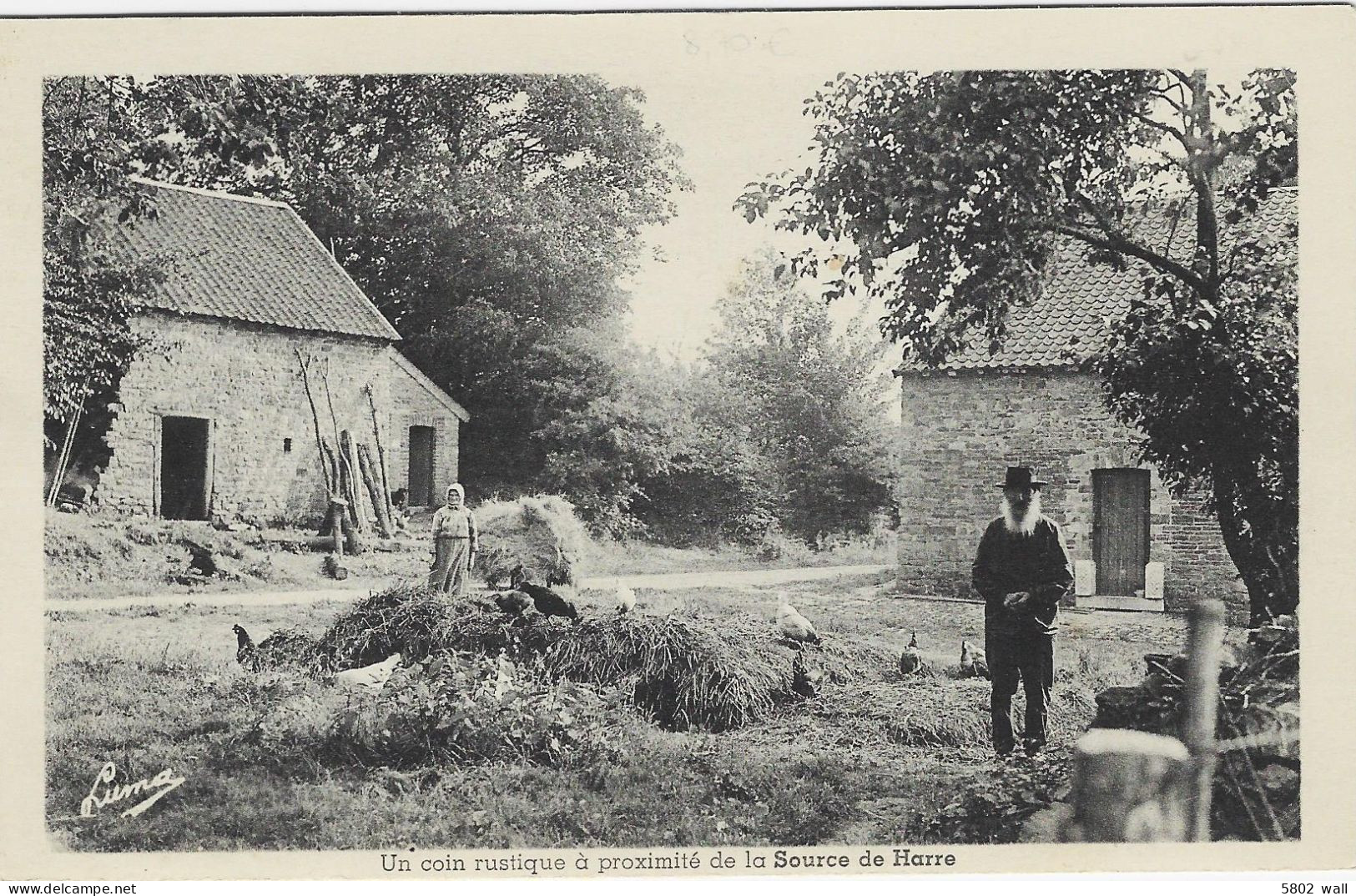 FERRIERES-BURNONTIGE : Un Coin Rustique à Proximité De La Source De Harre - Ferrieres