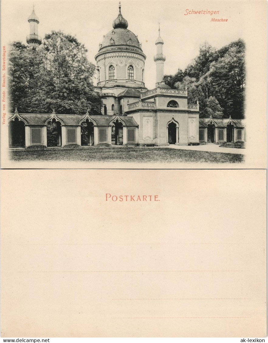 Ansichtskarte Schwetzingen Moschee Mosque La Mosquee 1900 - Schwetzingen