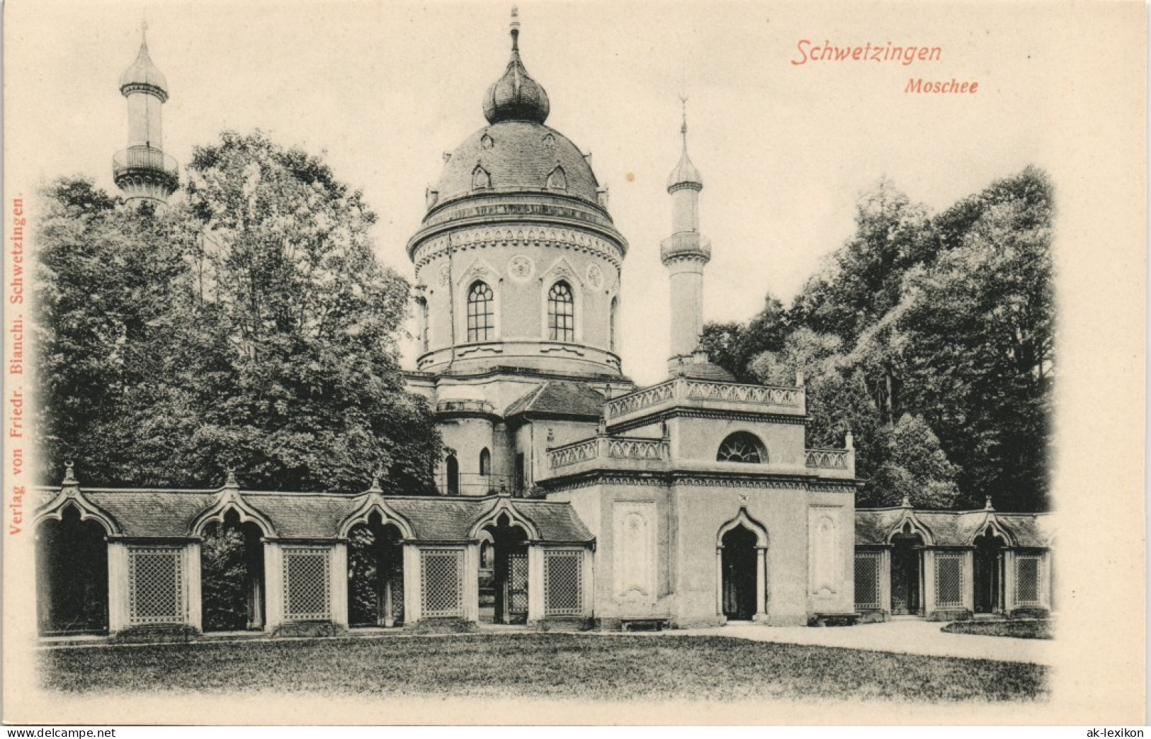 Ansichtskarte Schwetzingen Moschee Mosque La Mosquee 1900 - Schwetzingen