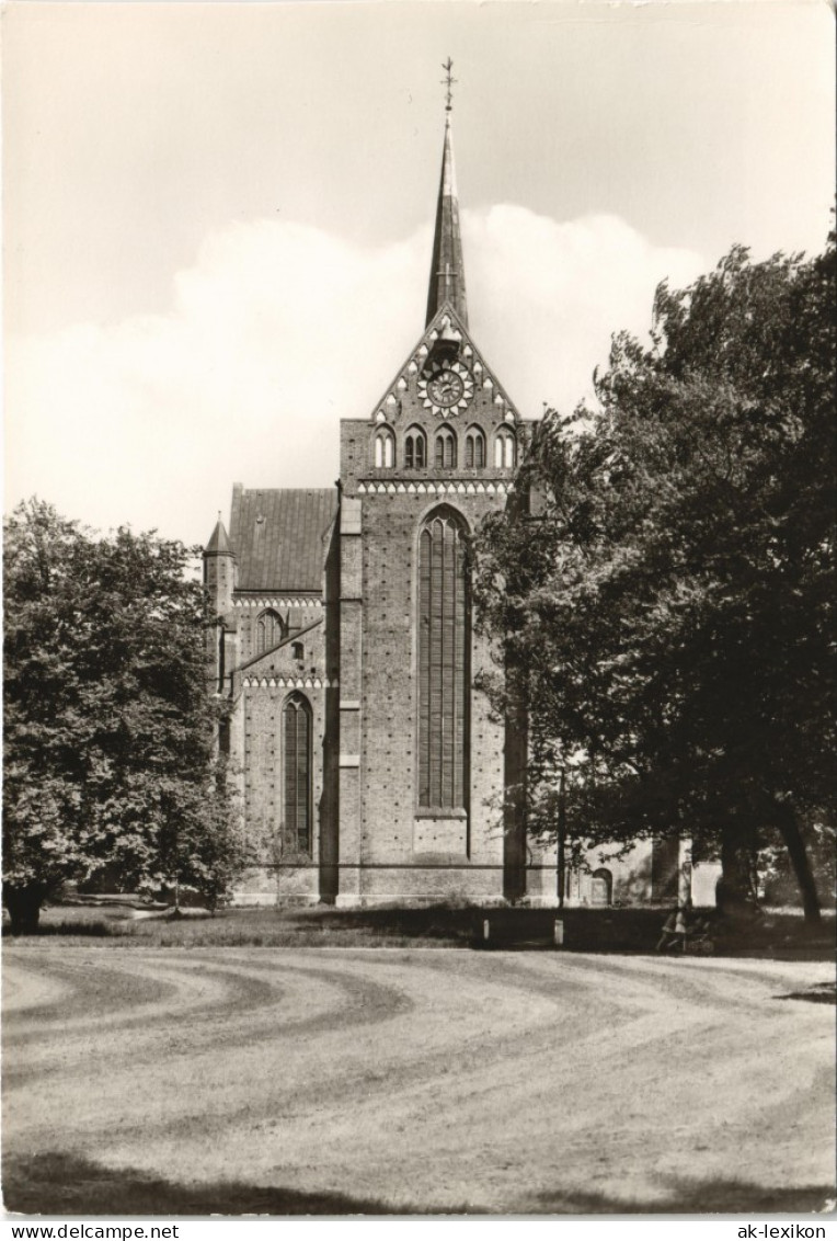 Ansichtskarte Bad Doberan DDR AK Westfassade Der Klosterkirche 1979 - Bad Doberan