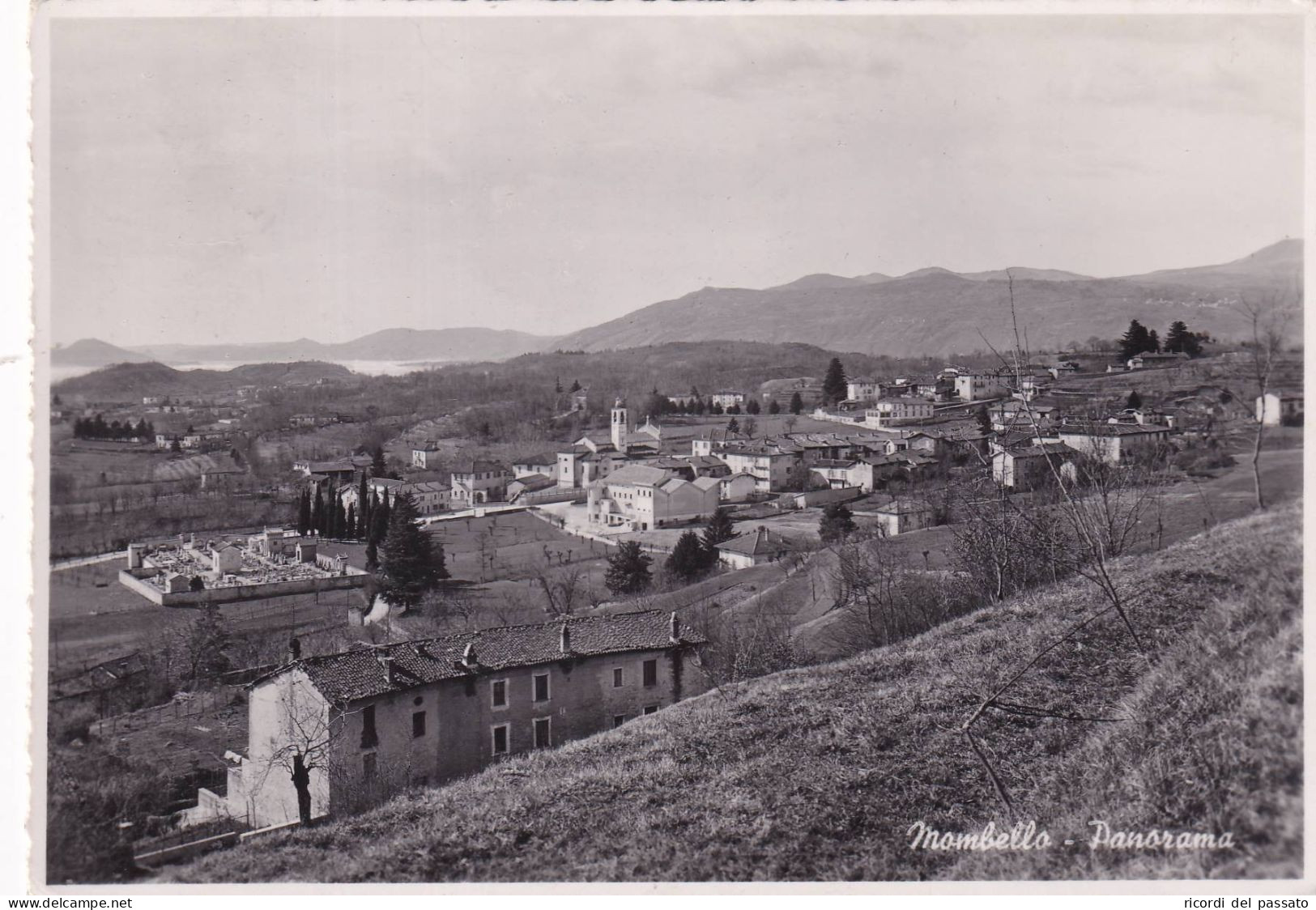 Cartolina Mombello ( Monza ) Panorama - Monza