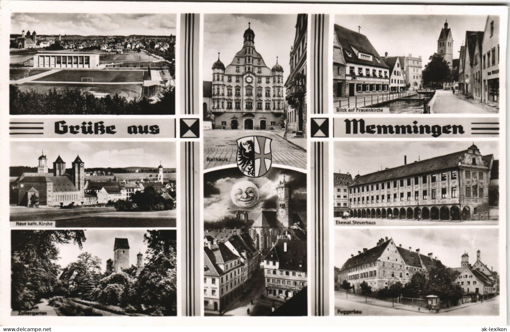 Ansichtskarte Memmingen Mehrbild-AK Mit Kirche, Steuerhaus, Uvm. 1960 - Memmingen