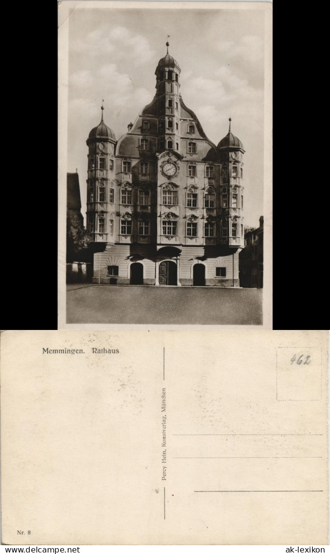 Ansichtskarte Memmingen Rathaus 1932 - Memmingen