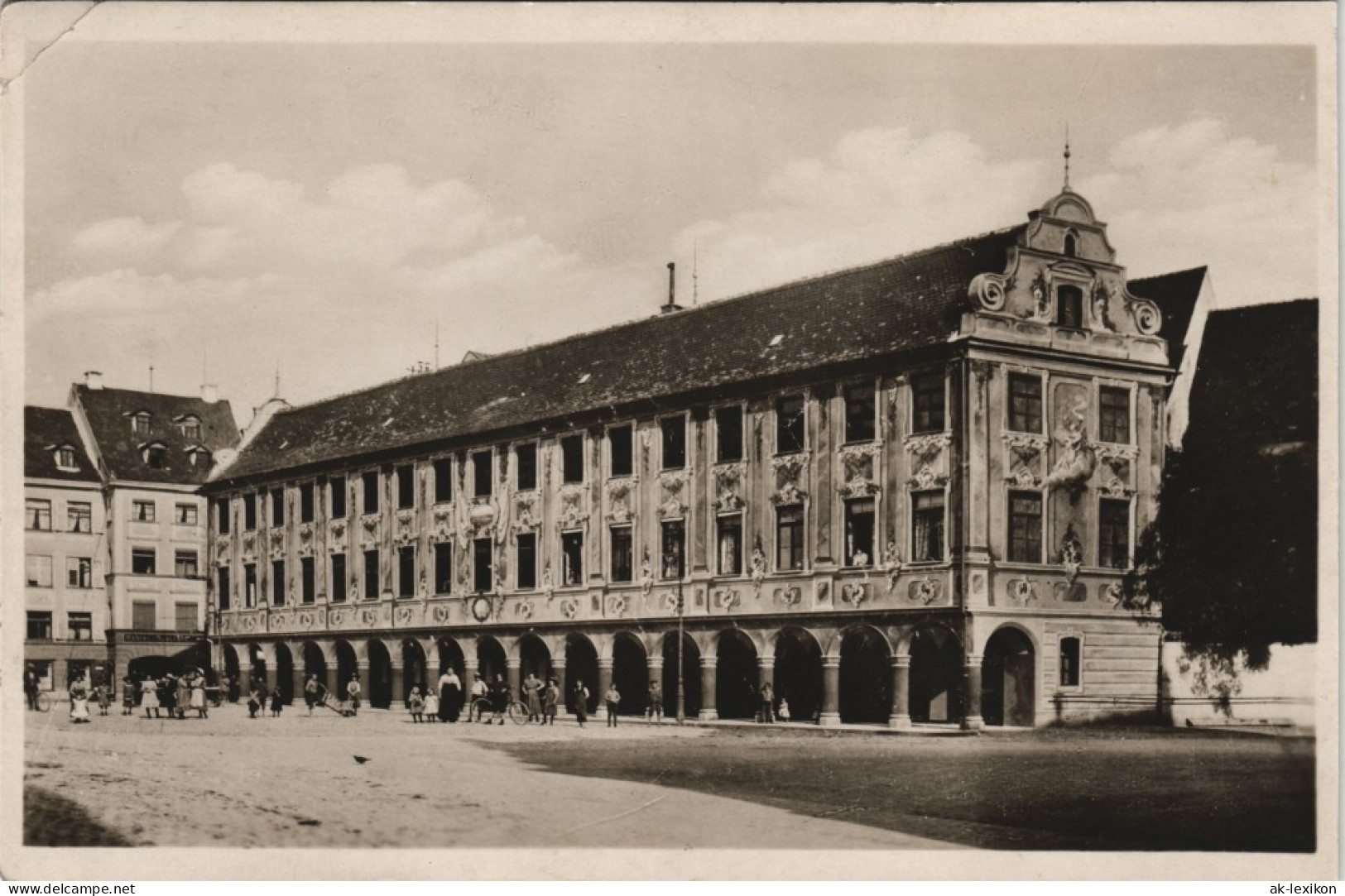 Ansichtskarte Memmingen Ehemaliges Steuerhaus 1931 - Memmingen