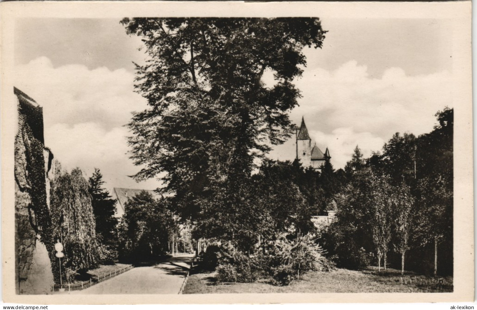 Ansichtskarte Kempten (Allgäu) Park ähnliche Partie A.d. Burghalde 1940 - Kempten