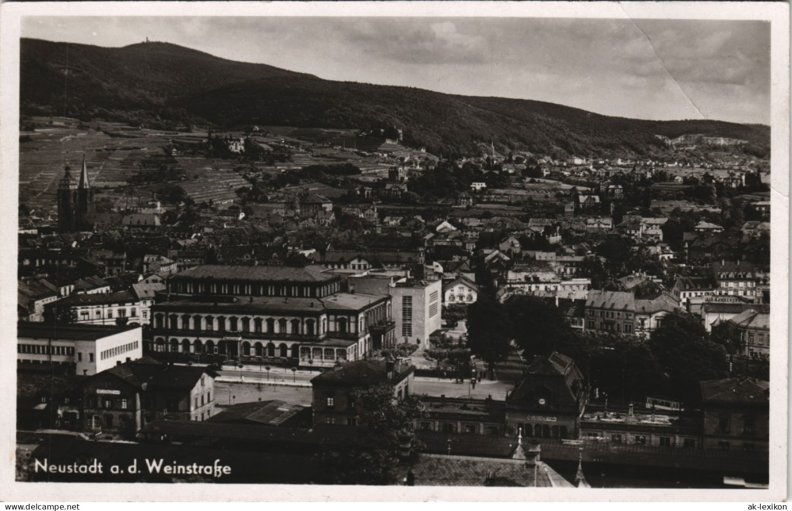 Neustadt An Der Weinstraße   Haardt   Stadt City Teilansicht 1940 - Neustadt (Weinstr.)