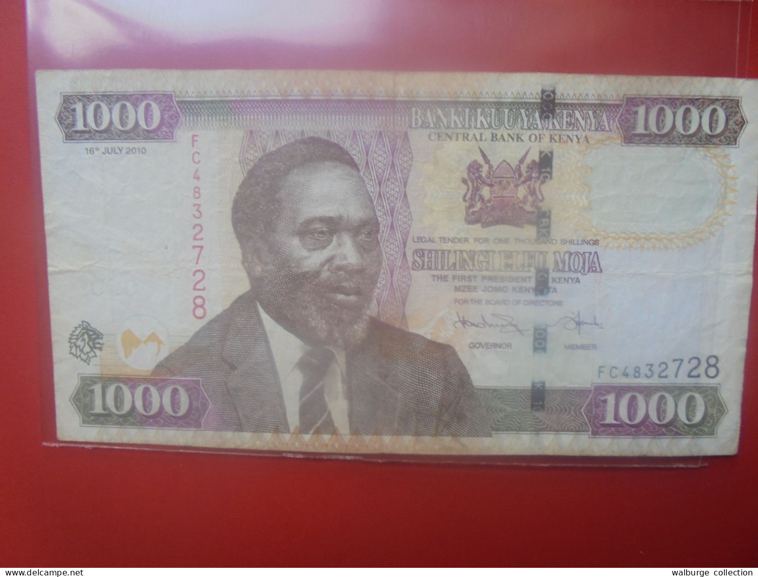 KENYA 1000 SHILLINGS 2010 Circuler (B.33) - Kenya