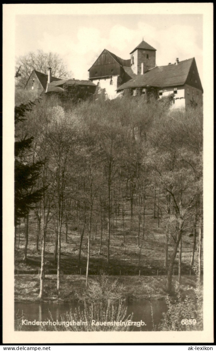 Rauenstein-Lengefeld (Erzgebirge) Kindererholungsheim Erzgbebirge DDR 1953 - Lengefeld