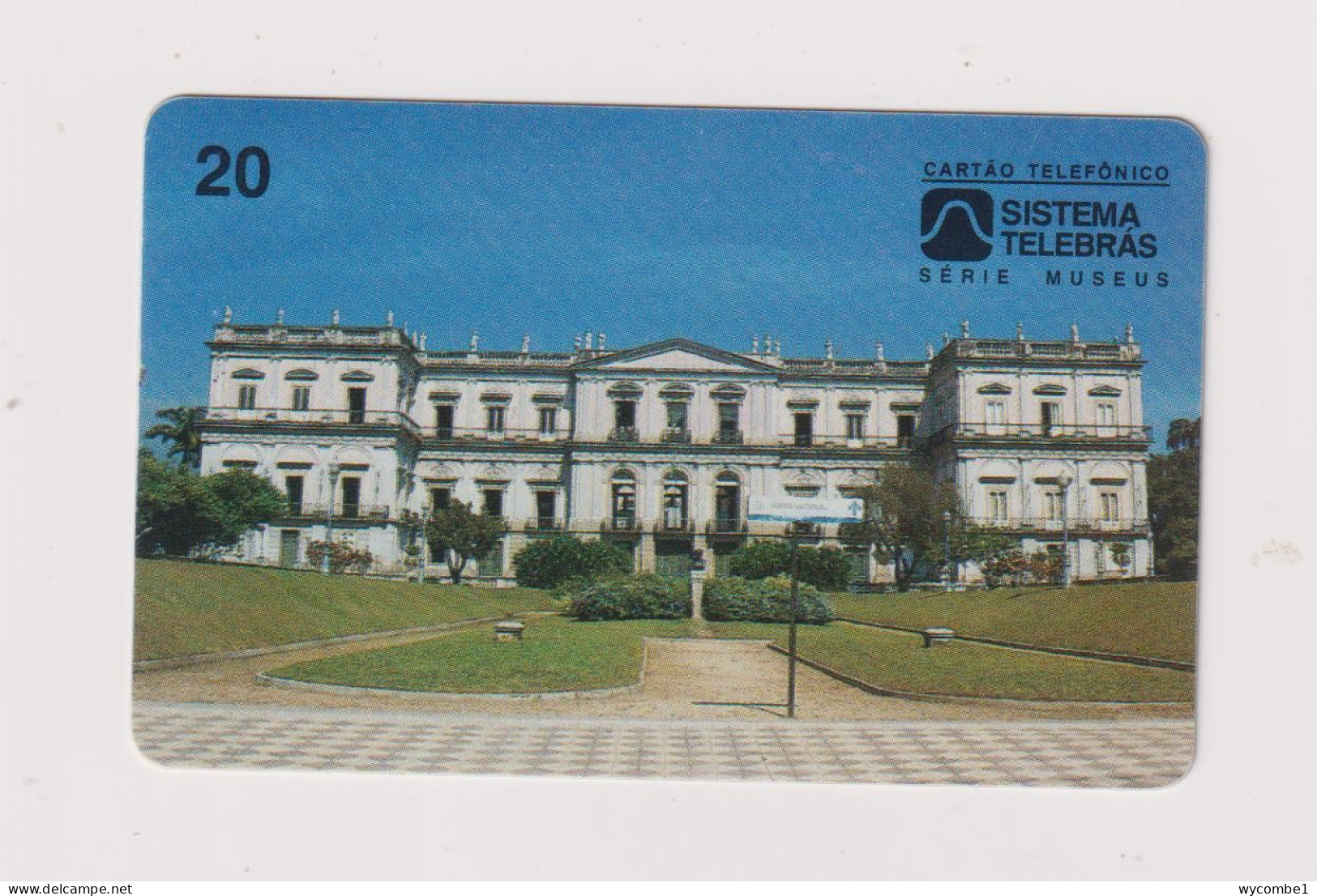 BRASIL - National Museum Inductive Phonecard - Brazil