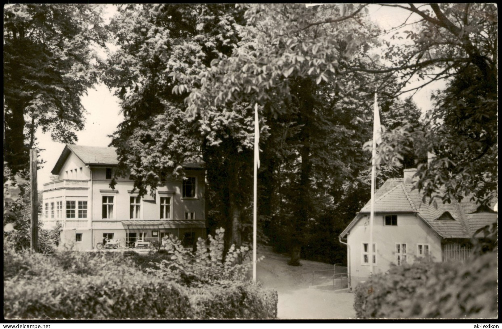 Buckow (Märkische Schweiz) FDGB-Erholungsheim Theodor Fontane 1961 - Buckow