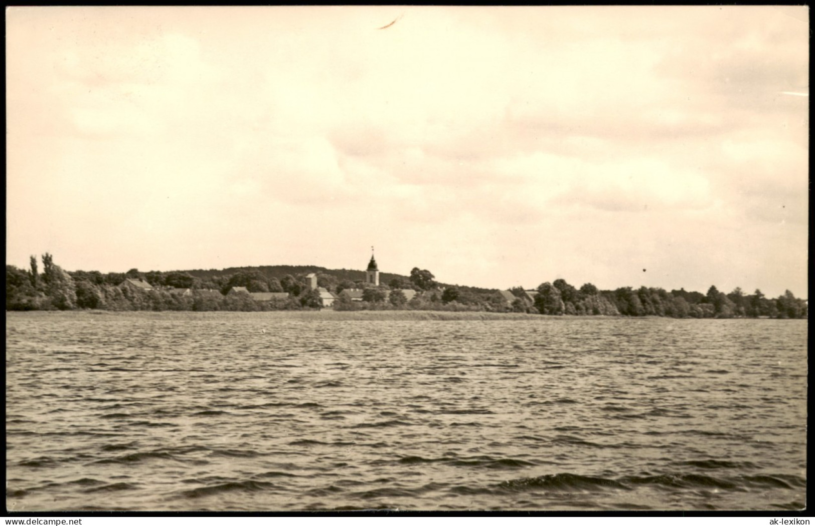 Ansichtskarte Kallinchen-Zossen Blick über Den Motzener See 1965  Stempel - Zossen