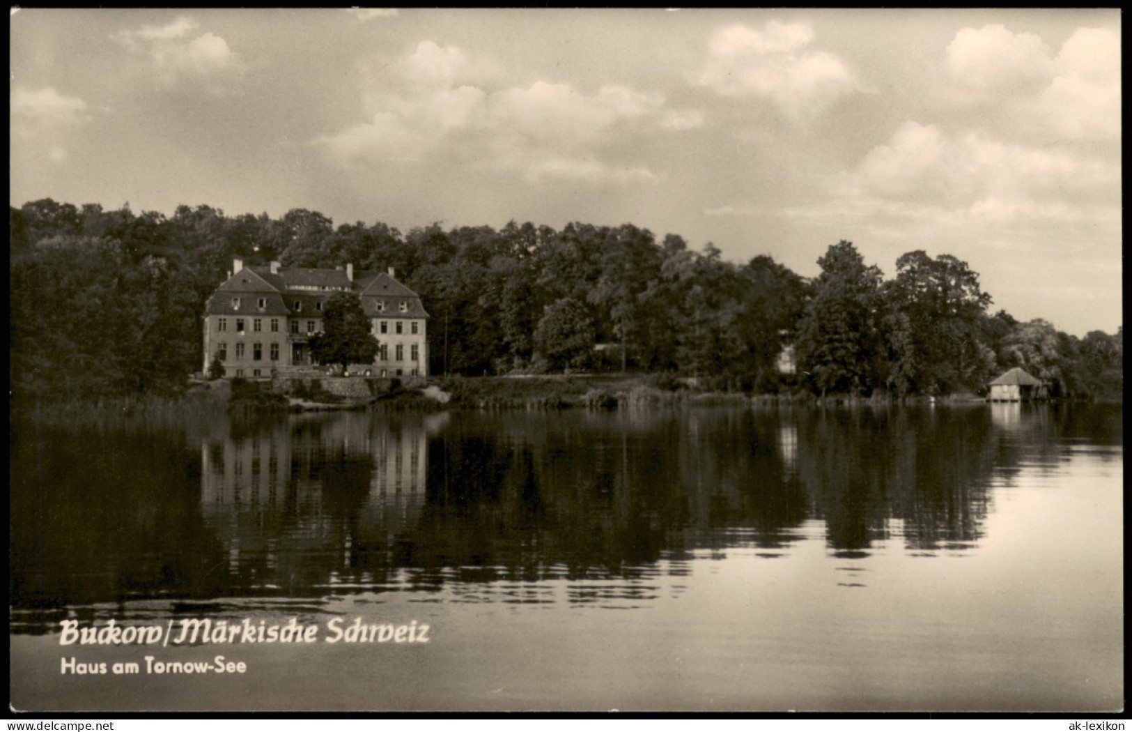 Ansichtskarte Buckow (Märkische Schweiz) Haus Am Tornow-See 1959 - Buckow