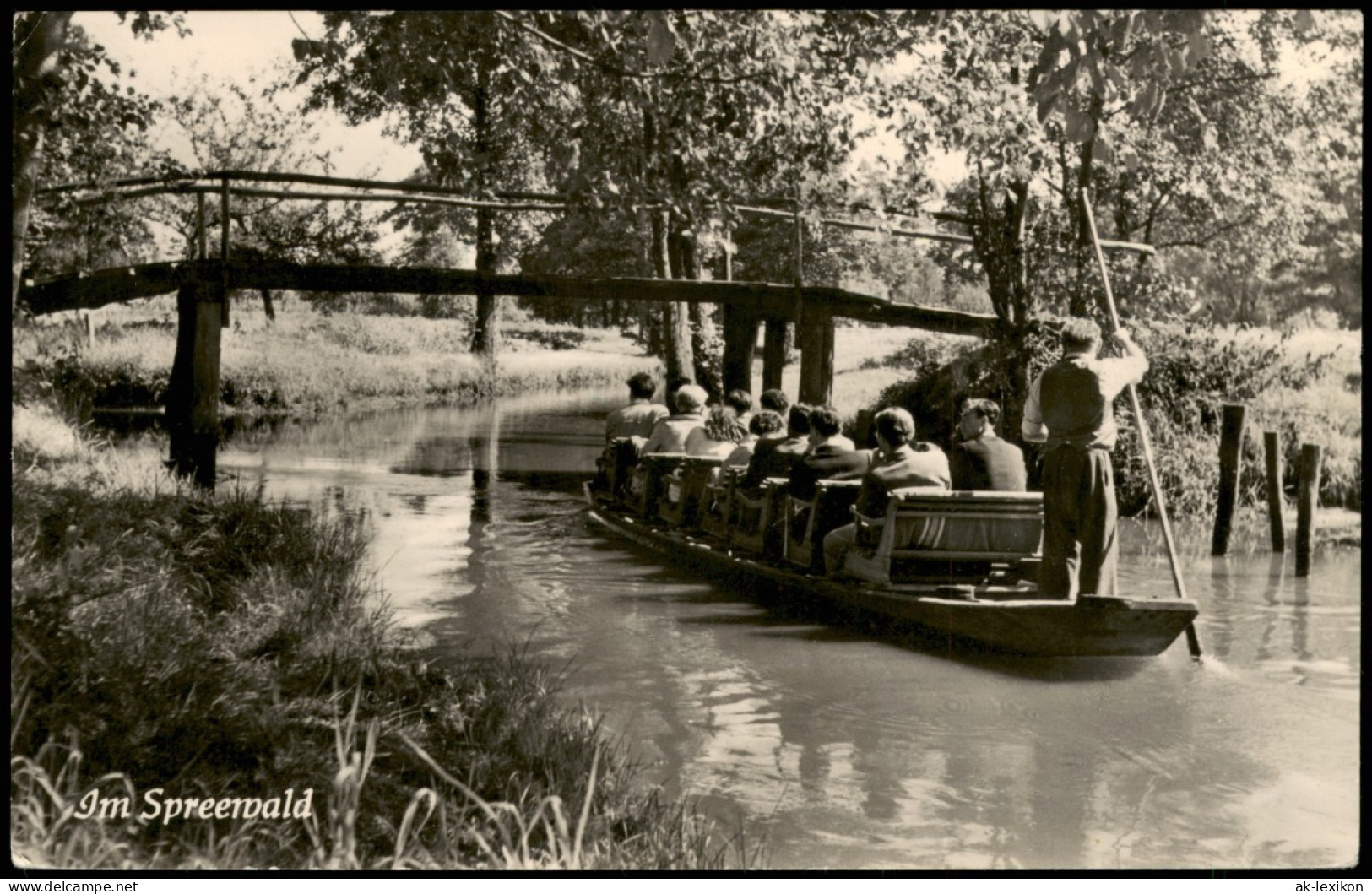 Burg (Spreewald) We Blotach Im Spreewald Bootstour Zu DDR-Zeiten 1959 - Burg (Spreewald)