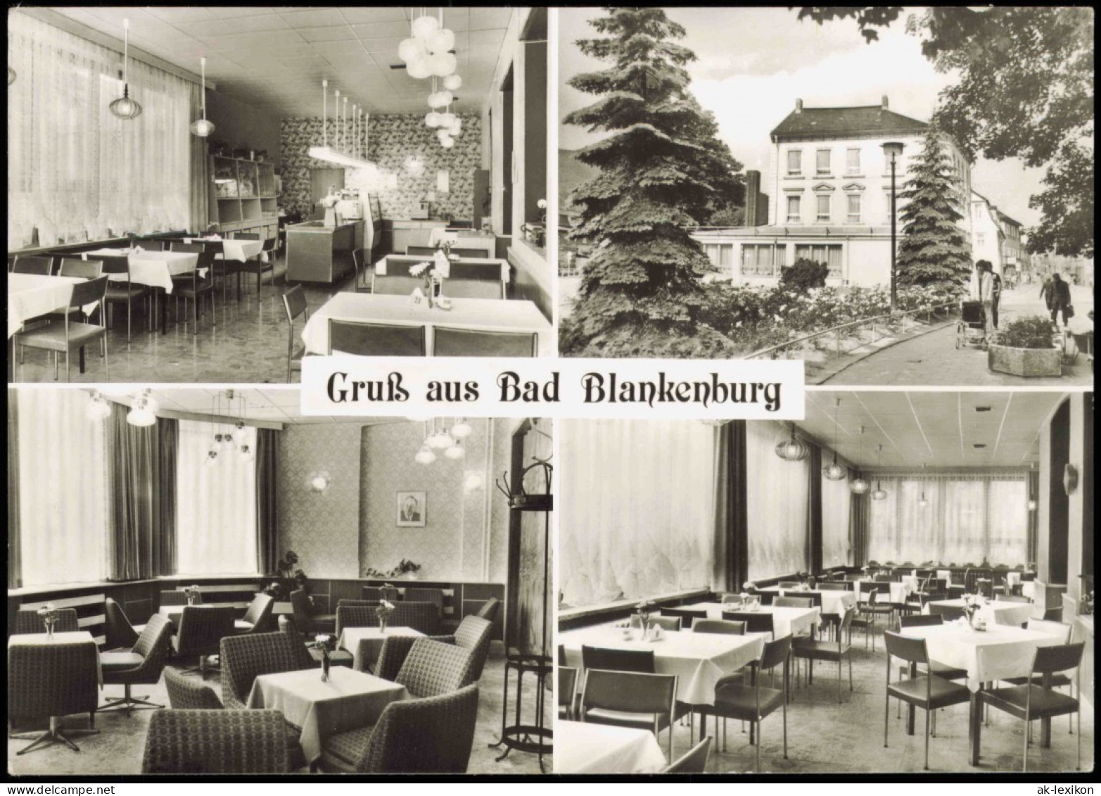 Bad Blankenburg DDR Mehrbildkarte FDGB-Erholungsheim Greifenstein 1983 - Bad Blankenburg