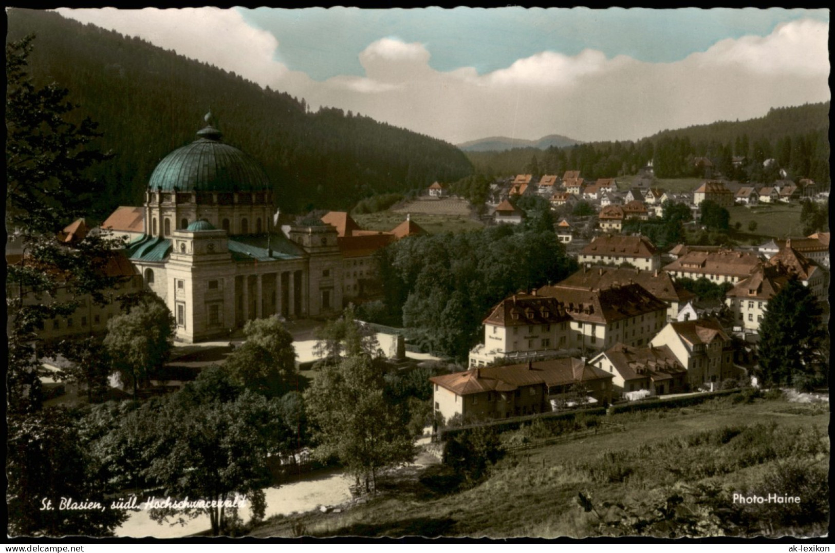 Ansichtskarte St. Blasien Panorama-Ansicht Stadt Ansicht 1960 - St. Blasien