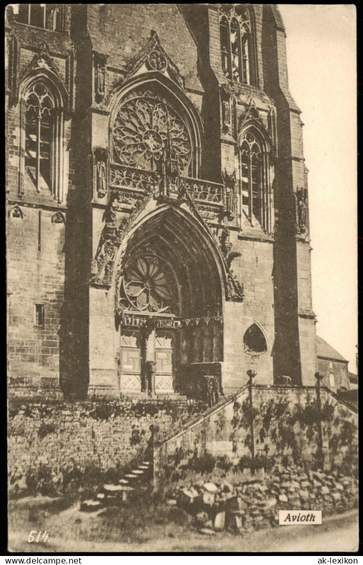 CPA Avioth Ortsansicht Eglise Kirche 1916  Feldpost  (mit S.B. Briefstempel) - Avioth