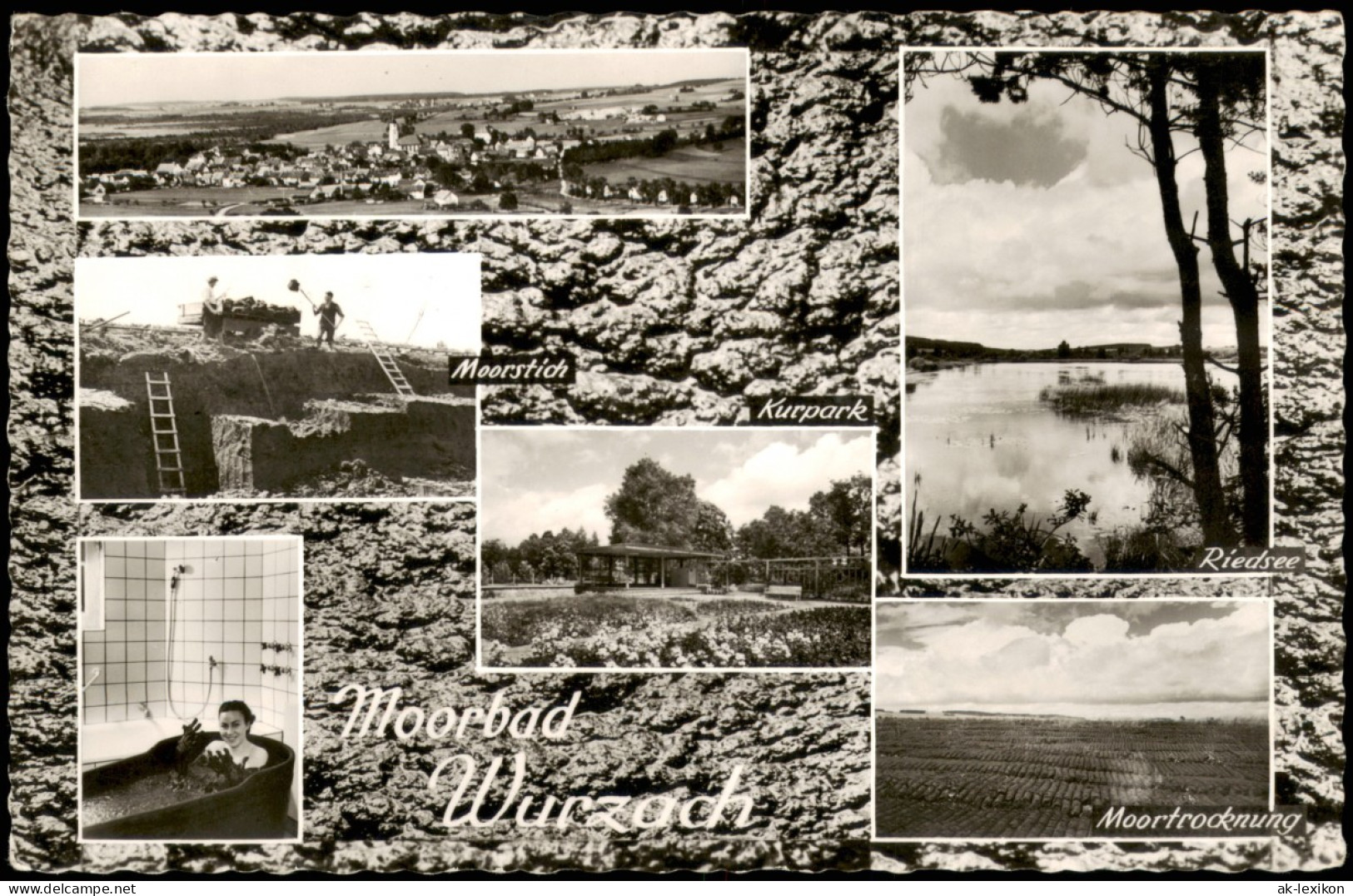 Bad Wurzach Mehrbild-AK Mit Moorstich, Kurpark, Riedsee Uvm. 1962 - Bad Wurzach