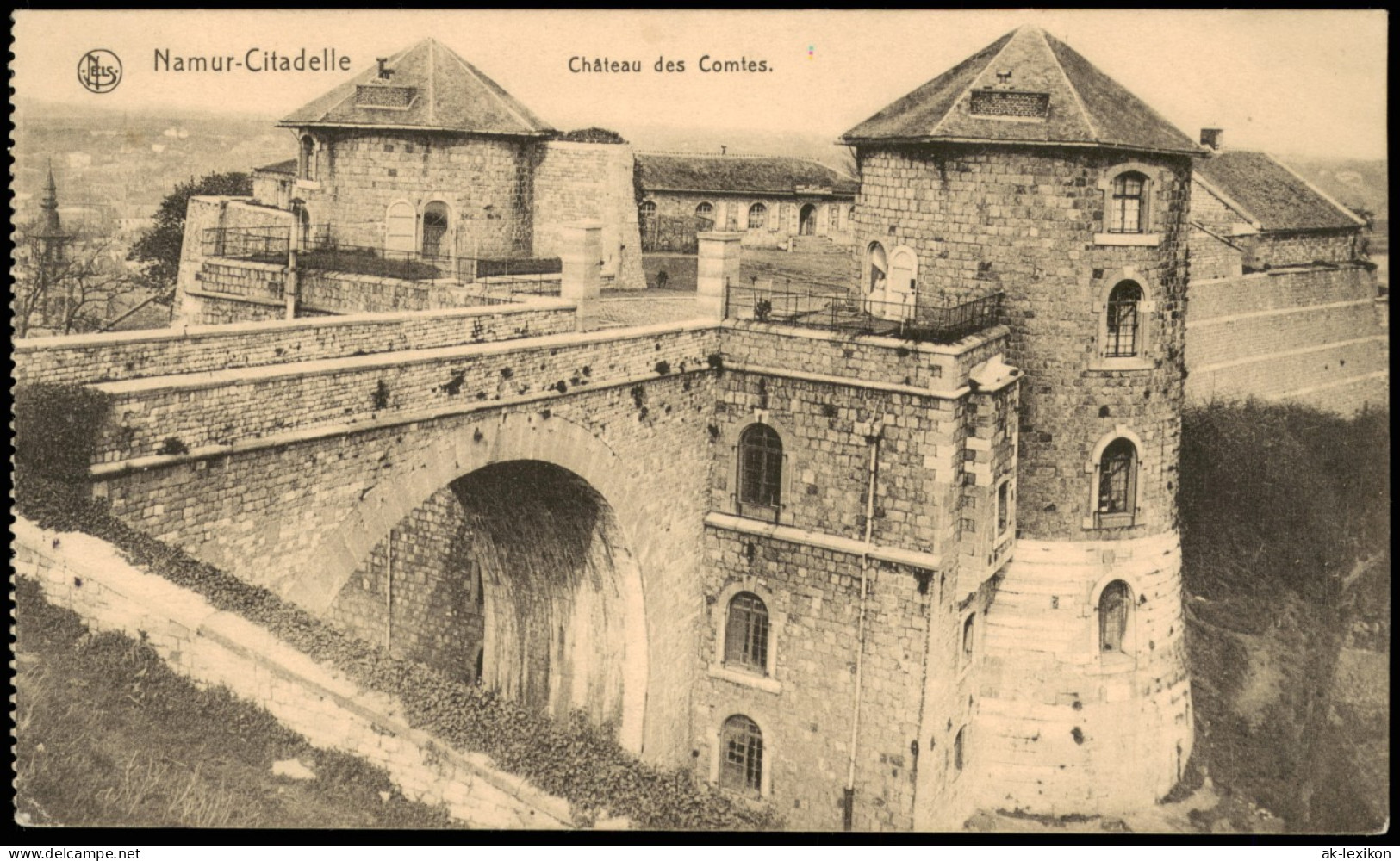 Namur Namen Namur-Citadelle Chateau Des Comtes 1915   1. WK Feldpost Gelaufen - Namen