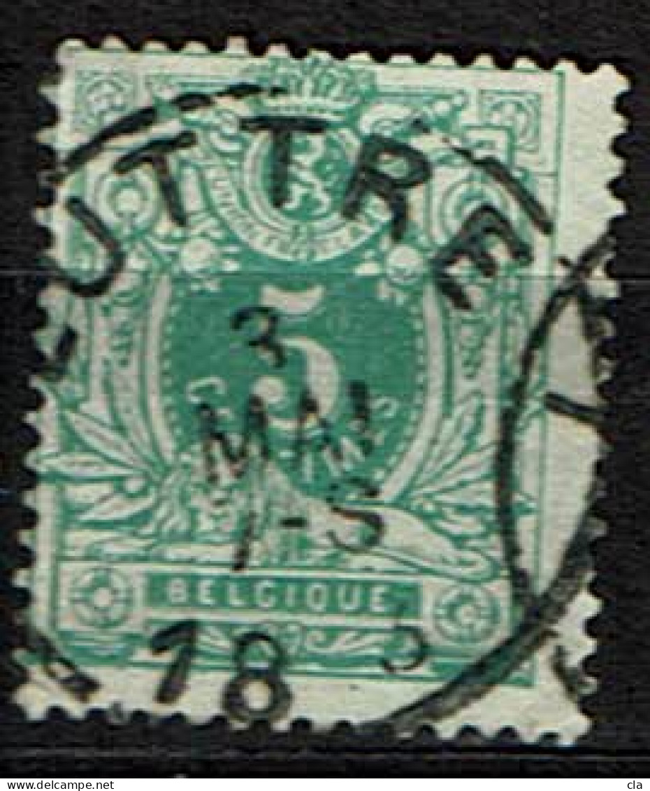 45  Obl  Luttre  + 4 - 1869-1888 Lion Couché