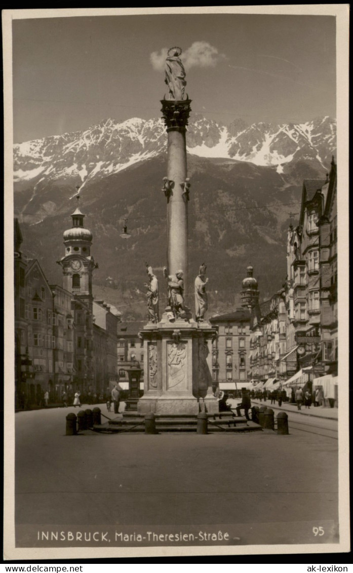 Ansichtskarte Innsbruck Maria Theresien-Straße 1929 - Innsbruck