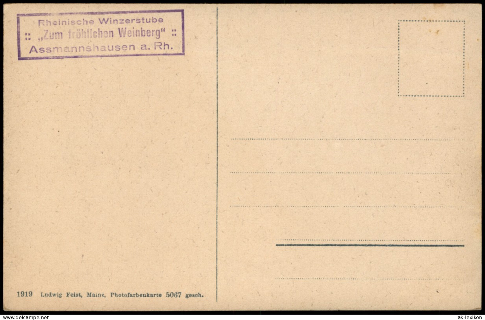 Ansichtskarte St. Goarshausen Loreley, Rheindampfer, Photofarbenkarte 1914 - Loreley