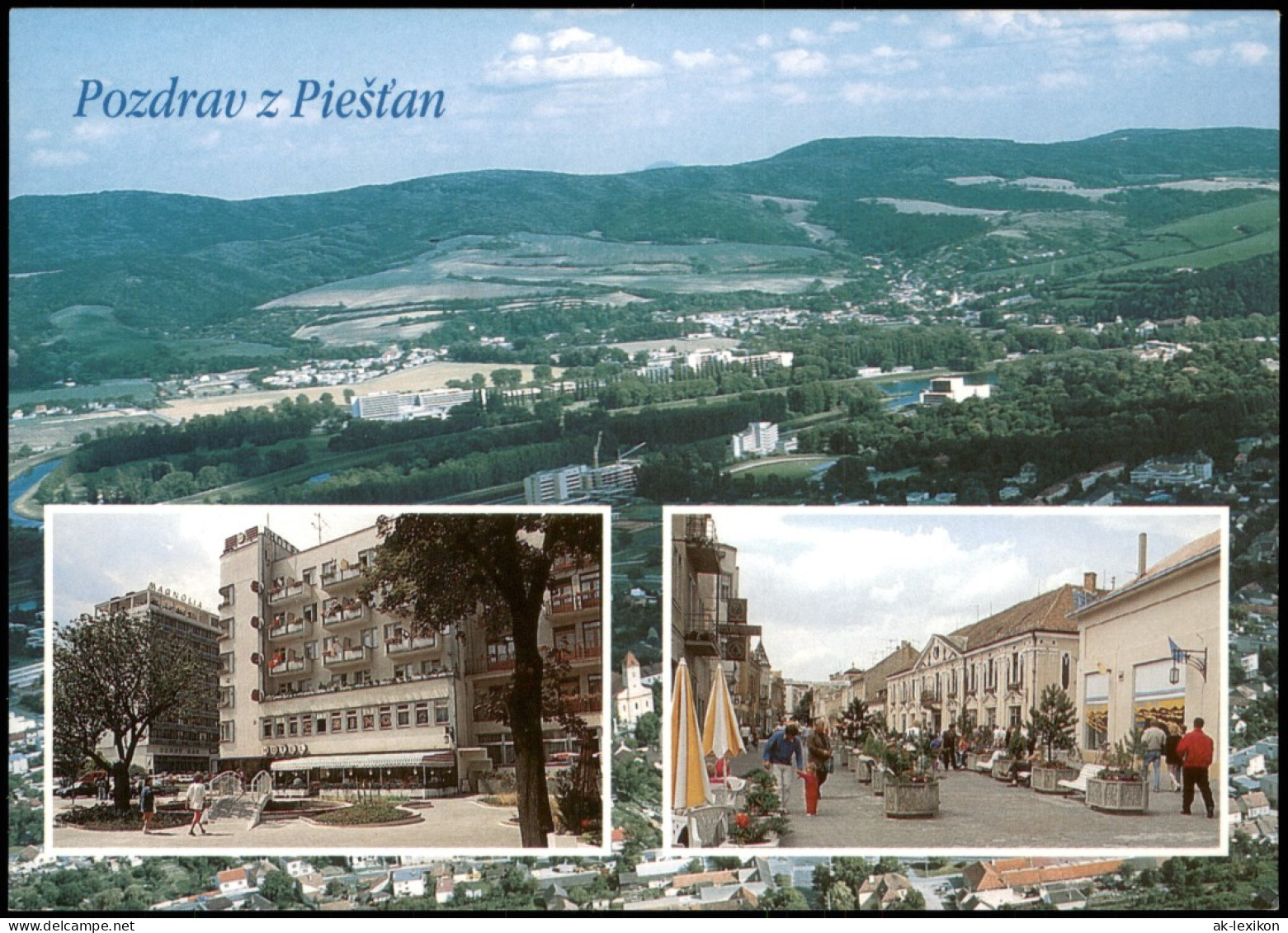 Pistyan Pistian | Piszczany | Piešťany (Pöstyény)   Mehrbild-AK 2000 - Slovaquie