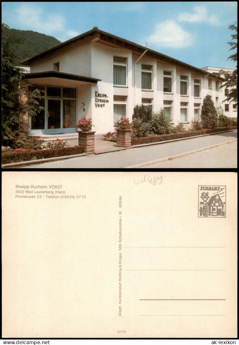 Ansichtskarte Bad Lauterberg Im Harz Kneipp-KURHEIN Voigt Promenade 23 1973 - Bad Lauterberg