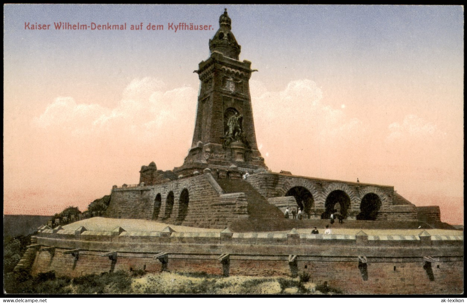 Kelbra (Kyffhäuser) Kaiser Wilhelm-Denkmal Auf Dem Kyffhäuser. 1913 - Kyffhaeuser