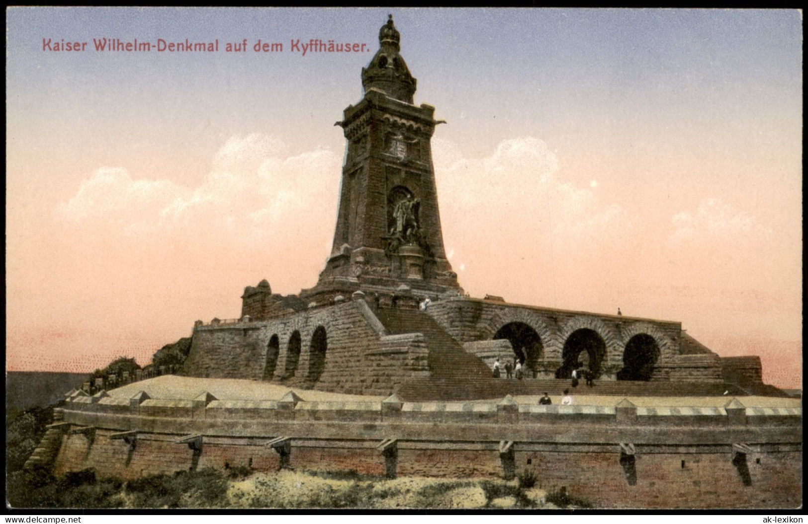 Kelbra (Kyffhäuser) Kaiser Wilhelm-Denkmal Auf Dem Kyffhäuser. 1913 - Kyffhäuser