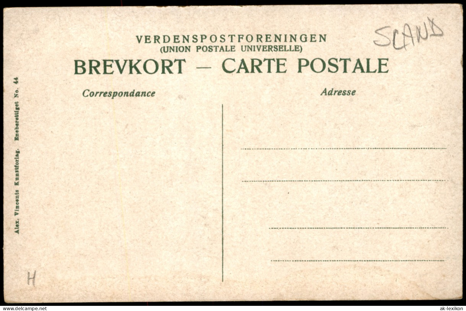 Postcard Kopenhagen København Schloss Slot Frederiksborg 1910 - Dänemark