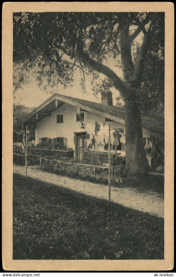 Ansichtskarte Chiemsee FISCHERHAUS Auf Der FRAUEN-INSEL 1930 - Chiemgauer Alpen