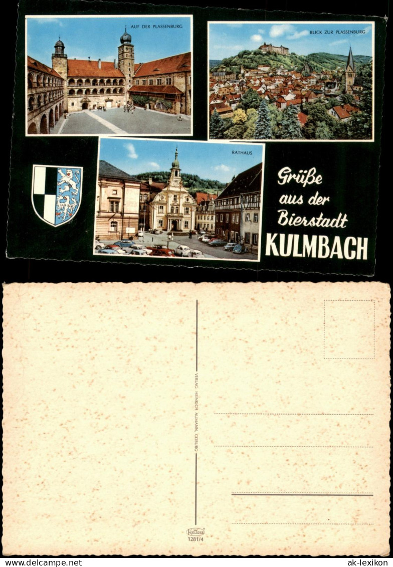 Kulmbach Mehrbildkarte Ortsansichten Grüße Aus Der Bier-Stadt 1960 - Kulmbach