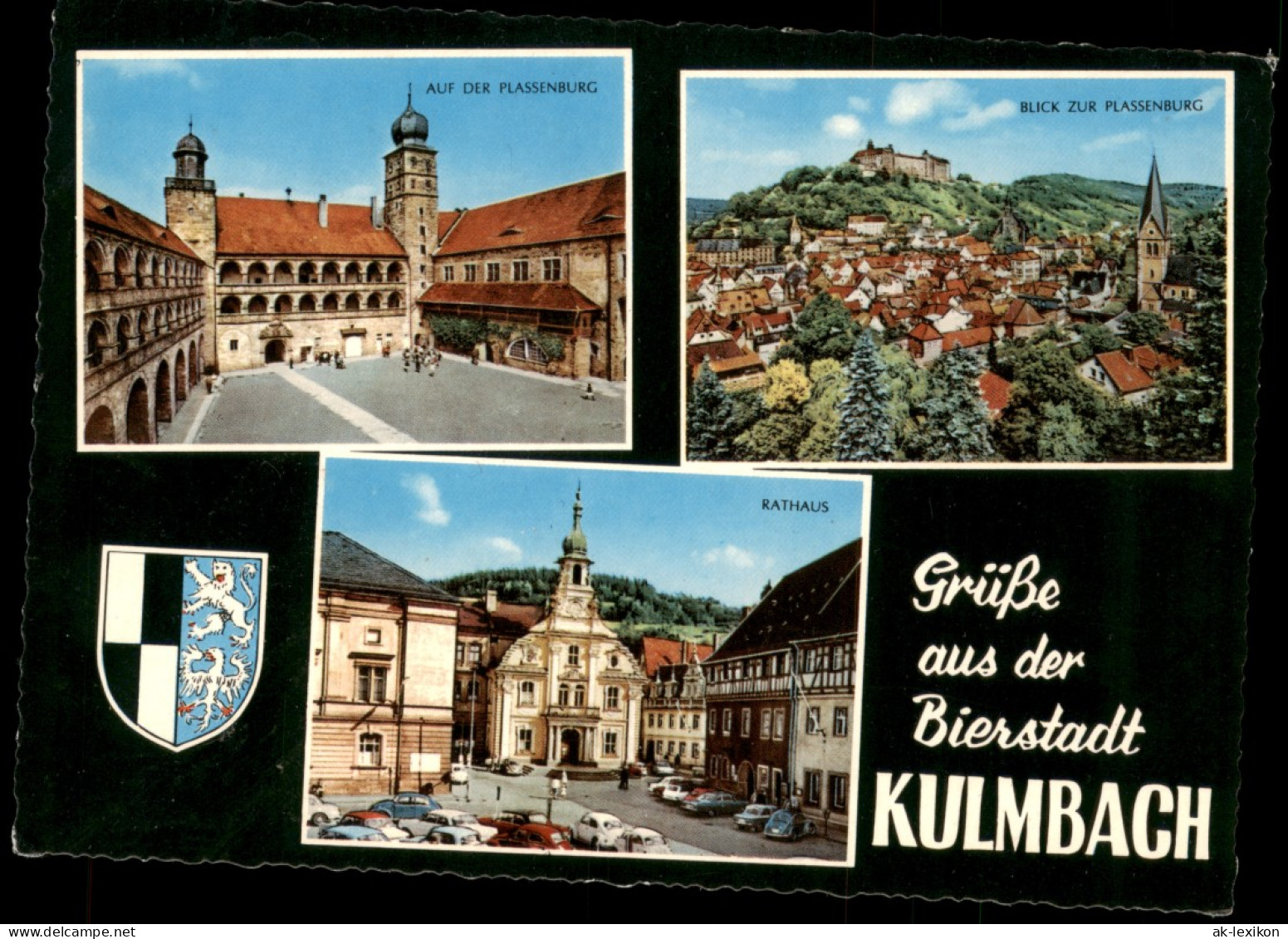 Kulmbach Mehrbildkarte Ortsansichten Grüße Aus Der Bier-Stadt 1960 - Kulmbach