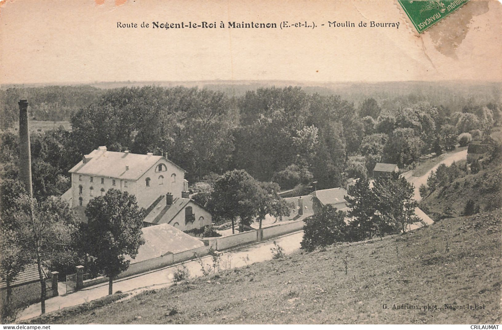 28-NOGENT LE ROI A MAINTENON MOULIN DE BOURRAY-N°T5250-H/0223 - Nogent Le Roi