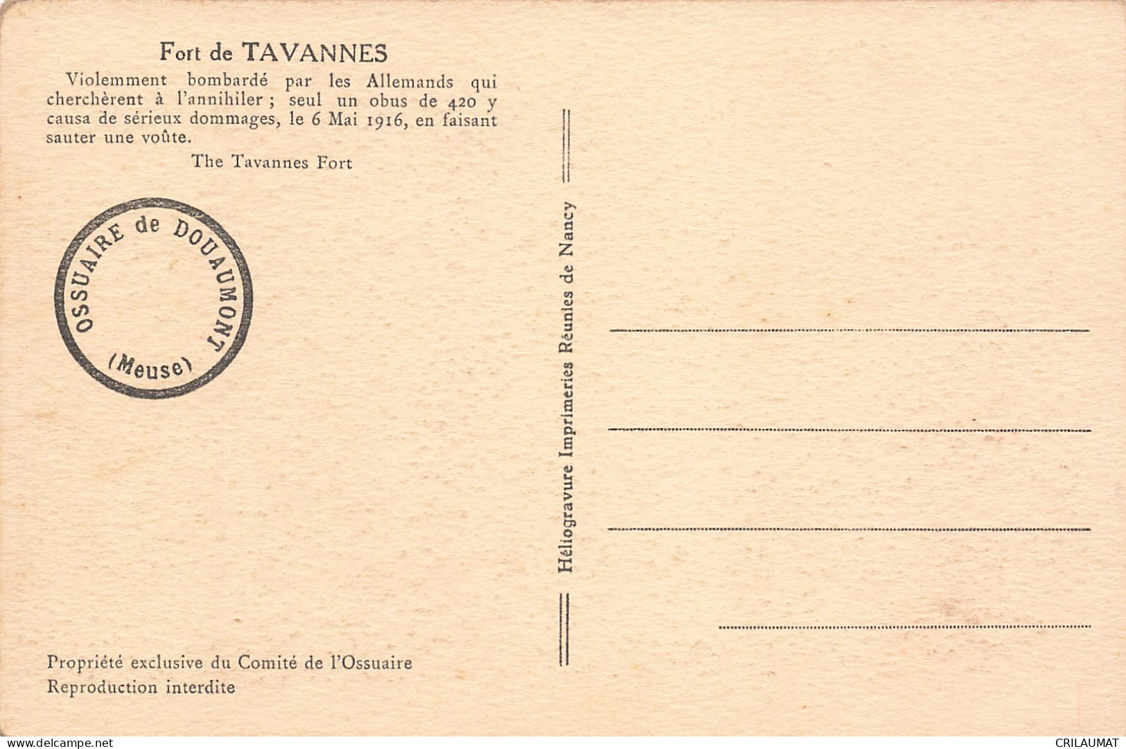 ET-SUISSE TAVANNES-N°T5251-A/0083 - Tavannes