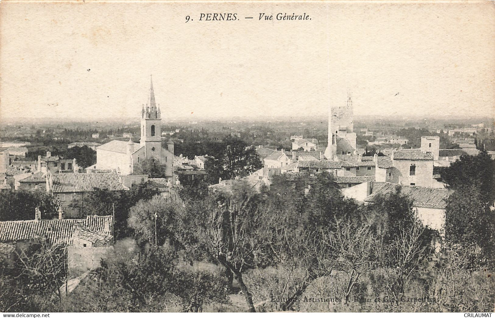 84-PERNES-N°T5251-G/0393 - Pernes Les Fontaines